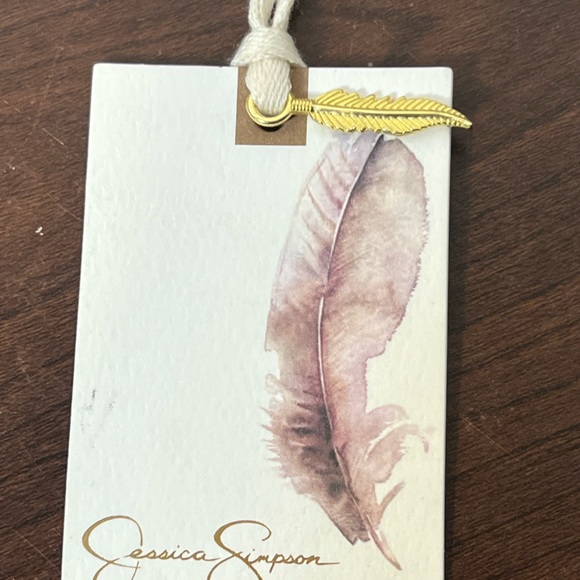 JESSICA SIMPSON Natural Python Flap Credit Card Key & Card Case 2 pc SET New NWT - Picture 6 of 8